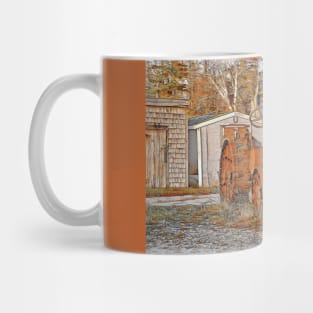 Tractor and Sheds No.2 Mug